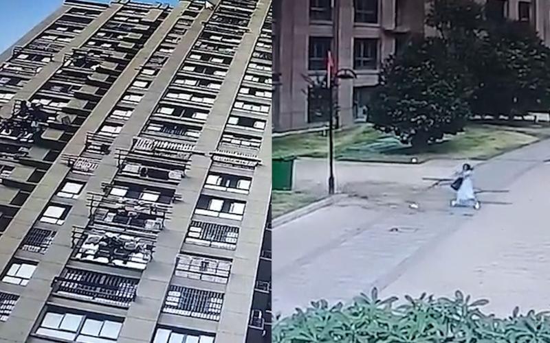 2025最新免费资料大全和天降花盆砸路人脚边与花盆坠落将人砸死